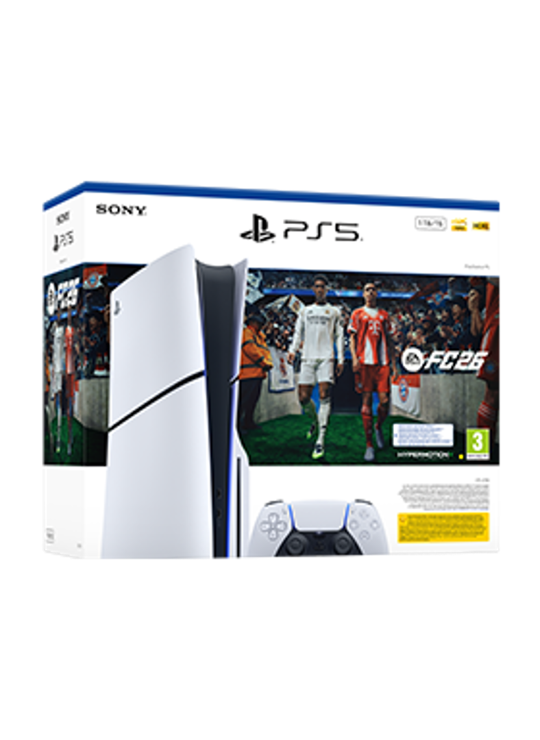 Sony PlayStation 5 Slim Chassis E + FC26 zdjęcie 3
