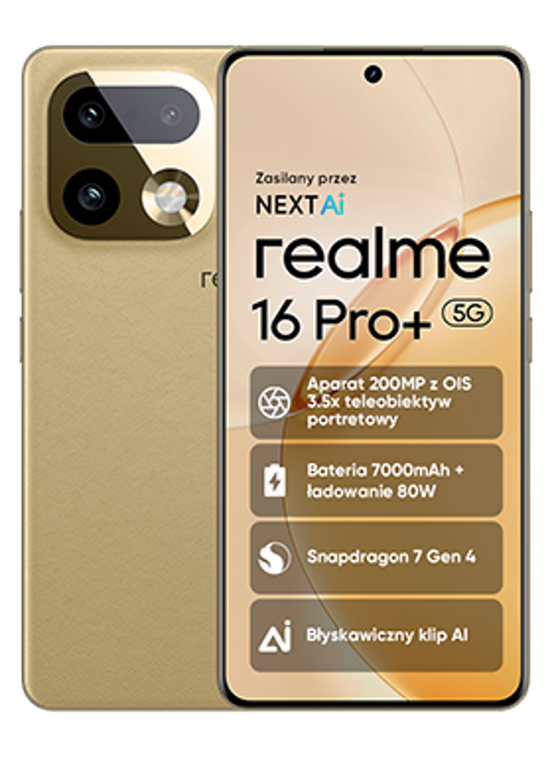 Zdjęcie realme 16 Pro+ 5G 8/256GB